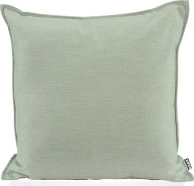 Produktbild von H.O.C.K. - AGORA Pamela Outdoor Kissen 50x50cm lindgrün sage mit Biese col. 20081