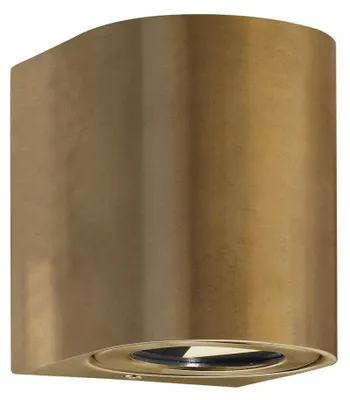 Immagine prodotto di Canto 2 Applique da esterno in ottone