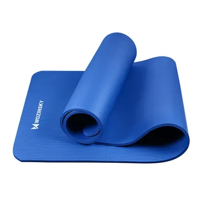 Immagine prodotto di Tappetino Wozinsky 181 X 63 X 0,9 Cm Di Spessore Per Ginnastica Yoga Blu