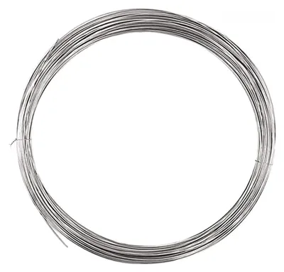 Produktbild von Edelstahldraht 304, flexibler Einzeldraht (Durchmesser: 0,2 mm, Länge: 100 m)