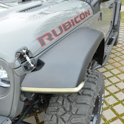Obrázek produktu pro Blatníky s vysokou světlou výškou a denním svícením rozšiřující Jeep Wrangler JL 18-