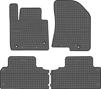 Productafbeelding van FROGUM ET0435 vloermatten - Kia Carens IV (5 zitplaatsen) 2013- AV, voor - Geïnstalleerd