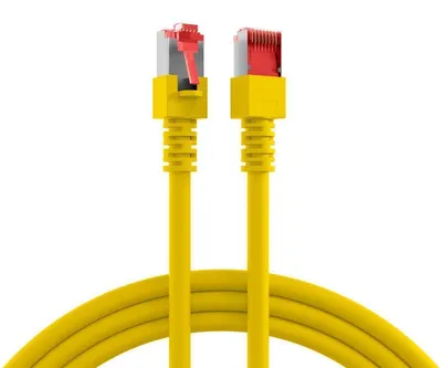 Produktbild von EFB RJ45 Patchkabel S/FTP, Cat.6, LSZH, 5m, gelb