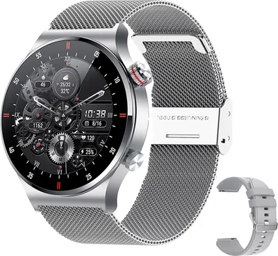 Obrázek produktu pro QW33 1,28palcové chytré hodinky IP67 Vodotěsné sportovní hodinky BT5.1 Smart Watch Fitness Tracker Multifunkční hodinky kompatibilní s Android5.0/iOS10.0