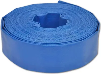Produktbild von dkd-home-decor Flachschlauch PVC Blau 100 m Arbeitsdruck 3 bar Berstdruck 9 bar