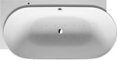 Immagine prodotto di Duravit Luv baignoire à remous, coin à gauche, double dos inclinés, habillage sans soudure, garniture de vidage et de trop-plein, système Air, 1850x950mm, 760431000AS0000, 760431000AS0000