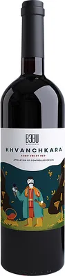 Produktbild von Khvanchkara Rotwein lieblich (1 x 0,75 L) Badagoni