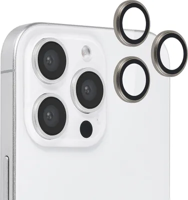Obrázek produktu pro Ochranná fólie na displej TUNIQ pro iPhone 16 Pro – tvrzené sklo – šedá