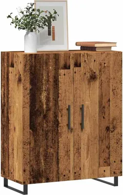 Produktbild von vidaXL Sideboard Altholz-Optik 69,5x34x90 cm Holzwerkstoff