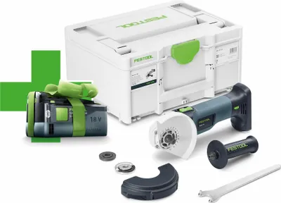Produktbild von Festool Akku-Winkelschleifer AGC 18-125 EB-Basic-5,0 inkl. 18 V 5,0 Ah Akkupack 578602