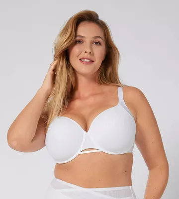 Produktbild von Triumph Airy Sensation, T-Shirt, Weiß, Bügel, Einfarbig, Weiblich, Rücken