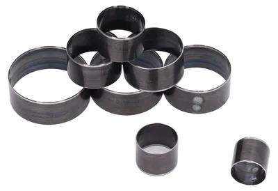 Zdjęcie produktu dla Zestaw do tłoczenia - 8 sztuk - Okrągłe matryce - średnica 25-60 mm - do obróbki skóry - wykonane z wytrzymałej stali - idealne do projektowania - matryce do tłoczenia