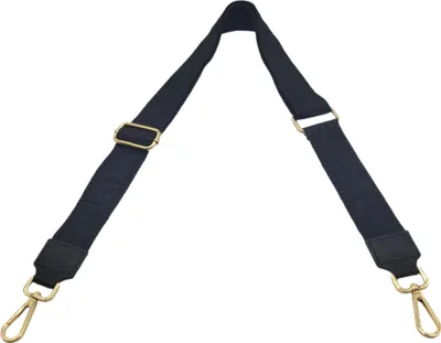 Produktbild von Ersatz Taschengurt Schultergurt Tragegurt Schulterriemen 4cm Italy schwarz gold