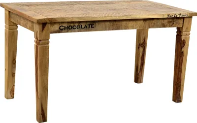 Produktbild von SIT Möbel Esstisch 140 x 70 cm | Plattenstärke 20 mm | Mango-Holz natur antik | B 140 x T 70 x H 76 cm | 01914-04 | Serie RUSTIC