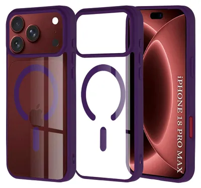 Obrázok produktu pre Techsuit – Kryt MagSafe Pro pre iPhone 18 Pro Max / iPhone 17 Pro Max – fialová farba