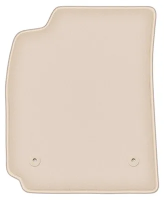 Image de Tapis conducteur en moquette pour Audi A4 B5 1995-1999 (berline/break) – 1 pièce, beige, sur mesure – Wielganizator FORTUNA