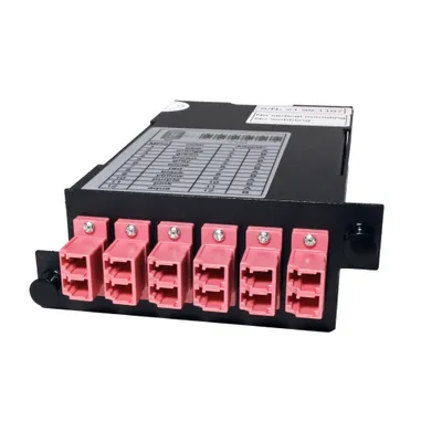 Imagen del producto de VALOR: 21.99.1107, MPO, 12 conectores LC, color