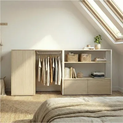 Immagine prodotto di Set di 2 appendiabiti modulari KADRA 200x85cm per mansarda