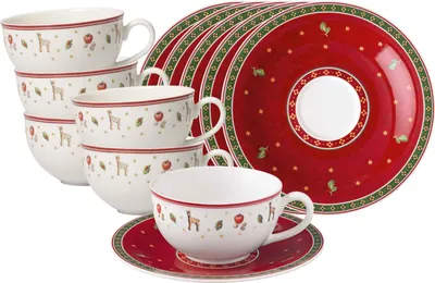 Produktbild von Villeroy & Boch Toy's Delight Milchkaffeetasse mit Untertasse 6er Set
