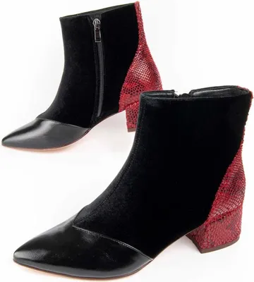 Produktbild von Montevita Stiefelette mit Absatz, Botirey6 Schwarz