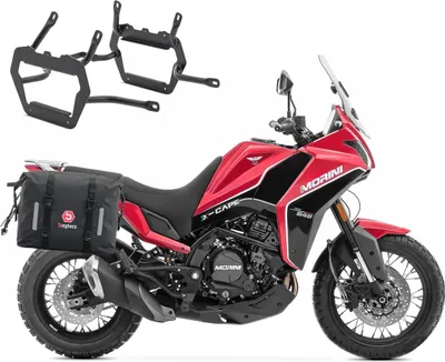 Obrázok produktu pre Sedlové brašne + nosič na batožinu vhodné pre - Moto Morini X-Cape 650 21-2