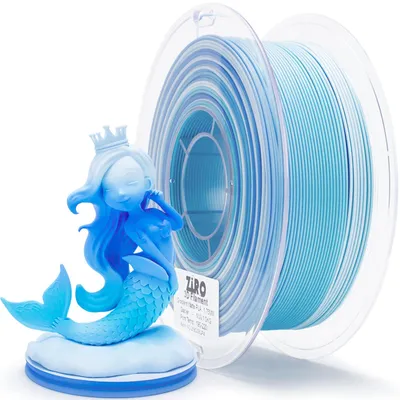 PLA-Filament 1,75 mm, matt, Regenbogen, 1 kg, für FDM-Drucker