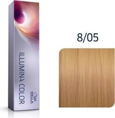 Produktbild von Wella Professionals Illumina Color Professionelle permanente Haarfarbe 8/05 60 ml