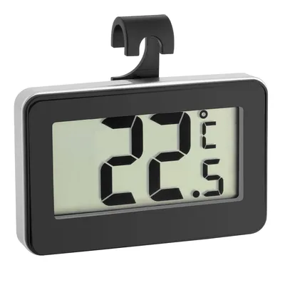 Produktbild von Digitálny teplomer, čierny - ideálny na meranie teploty v chladničke