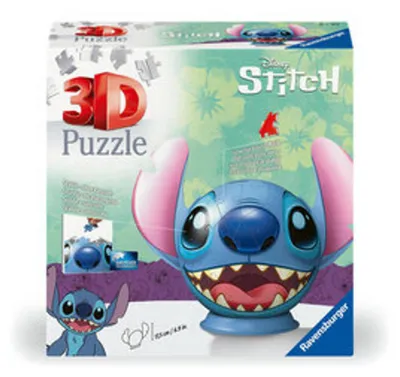 Produktbild von Puzzle-Ball Disney Stitch mit Ohren Ravensburger 11574