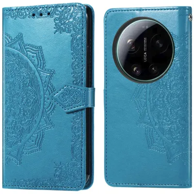 Productafbeelding van imoshion Mandala Bookcase voor de Xiaomi 17 Ultra - Turquoise