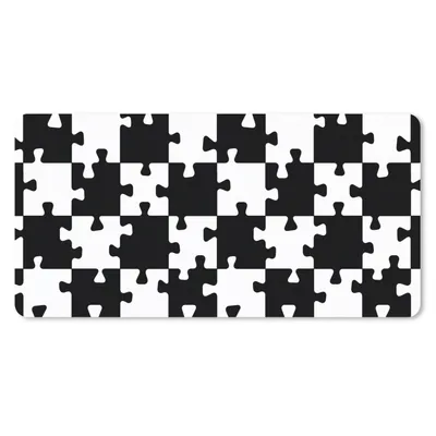 Produktbild von MuchoWow® Mauspad Mousepad Puzzle - Schach - Muster 60x30 cm - Mousepads - Maus Mat - Pad - Mausunterlage - Nachhaltig