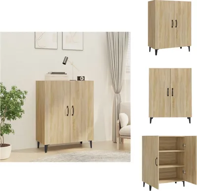 Immagine prodotto di vidaXL Credenza rovere Sonoma 70x34x90 cm materiale legno - Credenze