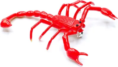 Produktbild von Skorpion Brosche Miniblings Anstecknadel Pin Sternzeichen Horoskop Halloween rot