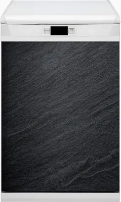 Produktbild von Magnet Folie für Geschirrspüler Magnete  Geschirrspüle Magnet für Spülmaschine 45x80 cm Dekor - Schwarzer Sand