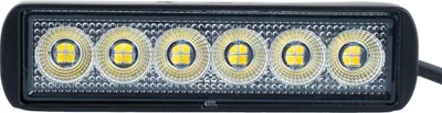 Produktbild von TT TECHNOLOGY TT.13318 LED Arbeitsleuchte 24 W 1920 lm 5700 K Flutlicht 10 bis 30 V IP68 IP69K für Landmaschinen und Baumaschinen