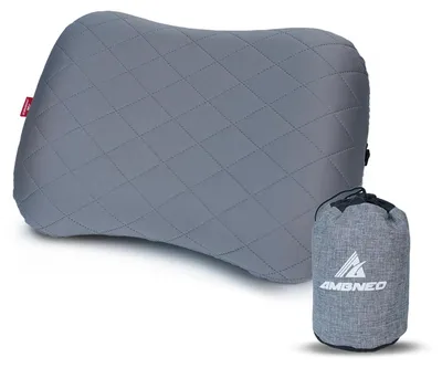 Produktbild von Reisnackenkissen Nackenstütze Reisekissen - Aufblasbar - 175 g - Ergonomisch - Abnehmbarer Bezug