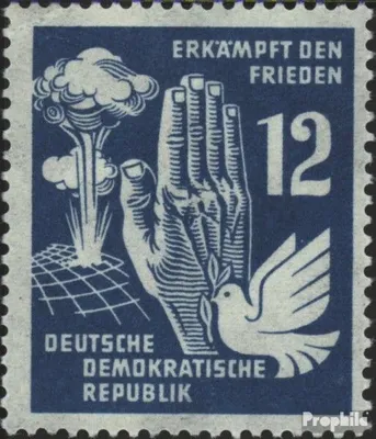 Produktbild von Briefmarken DDR 1950 Mi 278 gestempelt Frieden