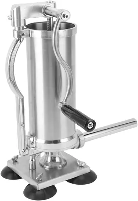 Produktbild von Manueller Wurstfüller mit 3 L Fassungsvermögen für Restaurant und Cafeteria aus Edelstahl
