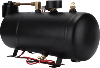 Image de Compresseur pour avertisseurs sonores 12 V 3 L 150 PSI Modification de rechange pour voitures, camions, bateaux, trains