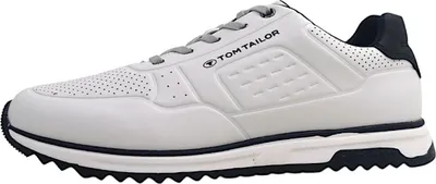 Produktbild von Tom Tailor Herren Low Sneaker Weiß Synthetik Größe: 44