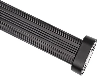 Produktbild von Famanu Kleiderstange 71 cm - schwarze Aluminiumlegierung - Kleideraufhängung - langlebig und platzsparend