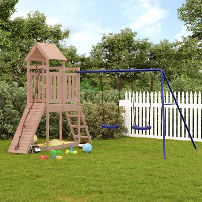 Produktbild von 2024 Moderne Schaukeln Spielturm Massivholz Douglasie 896520