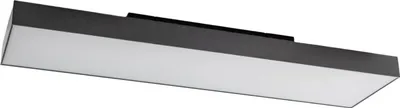 Produktbild von Lucande LED-Deckenlampe Leicy, schwarz, 100 cm, RGBIC, CCT