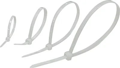Immagine prodotto di Black+Decker Fascette Rapsy da 200 mm – Set di 100 fascette resistenti
