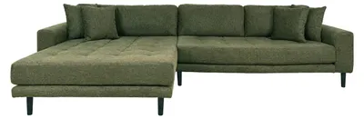 Productafbeelding van House Nordic Lounge Bank Lido Links Olijfgroen