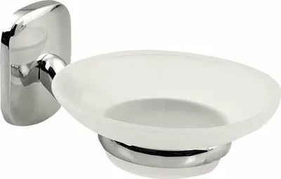 Obrázek produktu pro RUMBA Mýdlenka, matné sklo, chrom