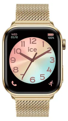 Ice-Watch 024654 Smartwatch ICE Smart 2.0 Goldfarben mit Milanaiseband 1