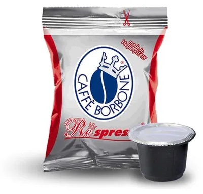 Produktbild von Caffè Borbone Red blend, Kaffeekapsel, Kaffee, Nespresso, 1 Tassen, 5 g, 50 Stück(e)