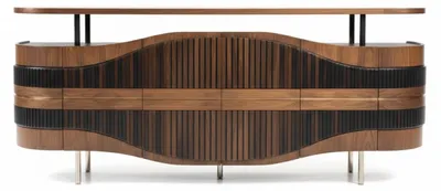 Immagine prodotto di Credenza Con struttura in legno marrone Stile moderno Angoli arrotondati