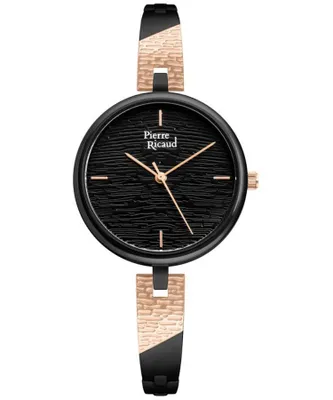 Produktbild von Pierre Ricaud Damenuhr P22125.K1R4Q schwarz